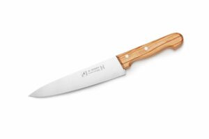 Beispiel Kochmesser mit Olivenholzgriff