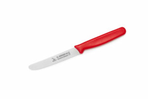 Beispiel Universalmesser mit rotem Kunststoffgriff